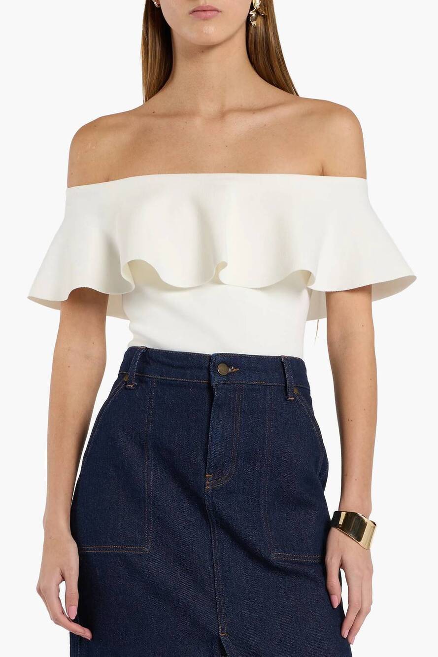 NEW CHRISTY LYNN loris top in white